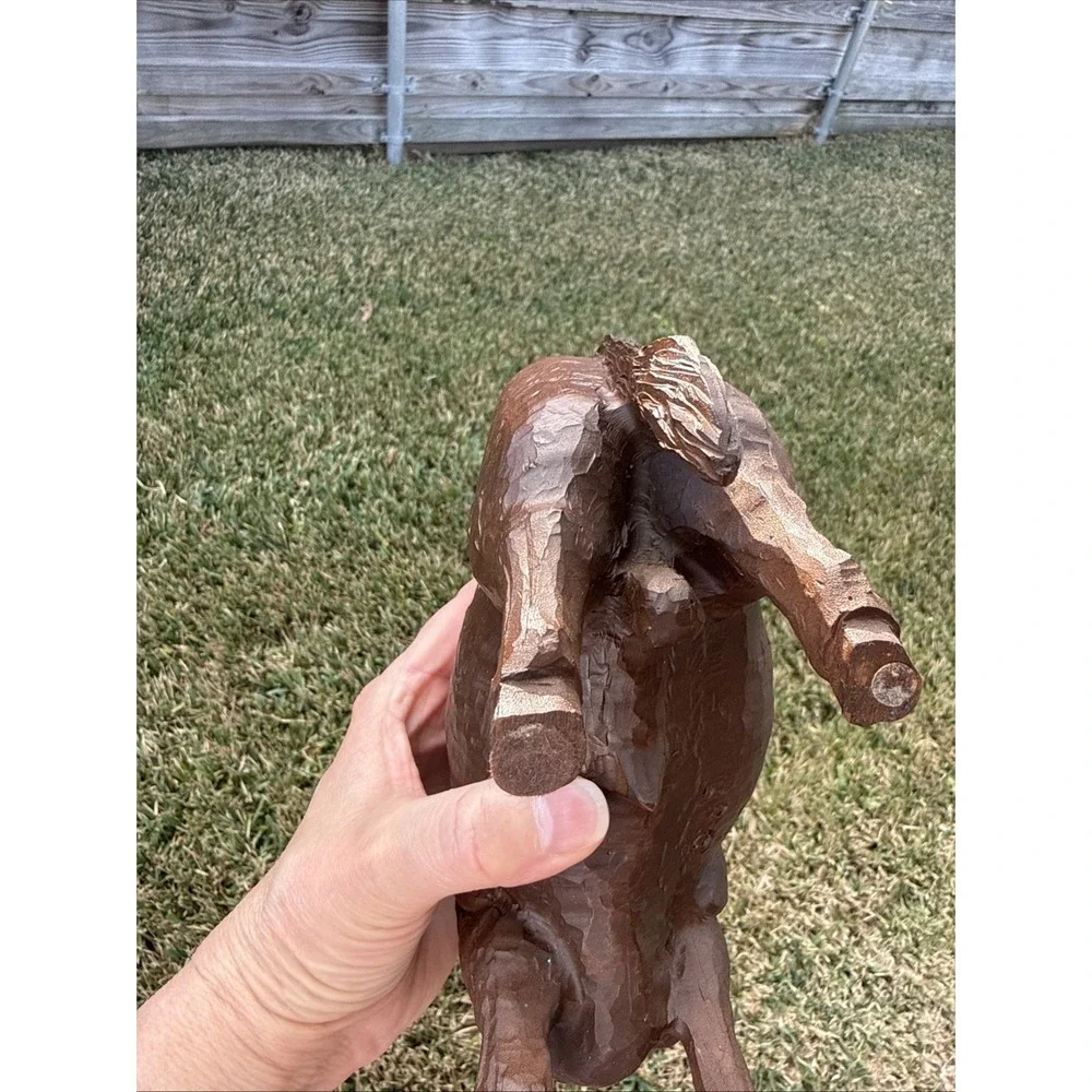 RED MILL BULL FIGURINE VERY DETAILED & SIGNED- MUST SEE